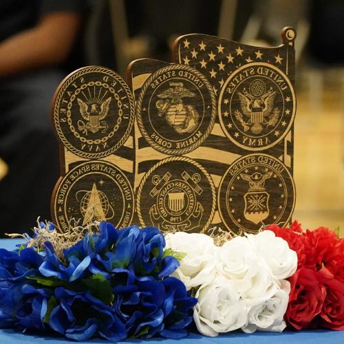 Veterans Day Table Centerpiece